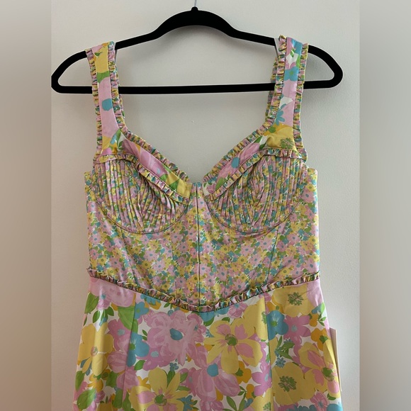 For Love And Lemons Nadine Midi Dress - Picture 5 of 8